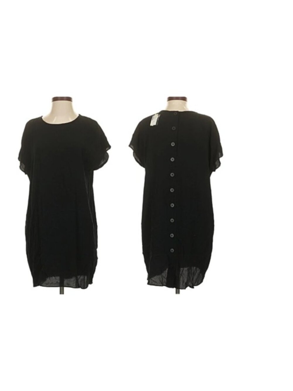 NWT Madewell Black Shift Dress